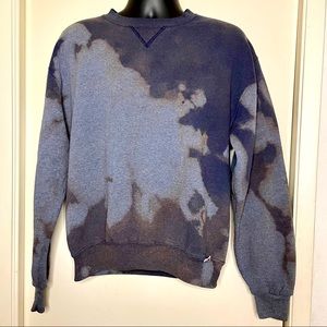 Bleach dyed sweatshirt